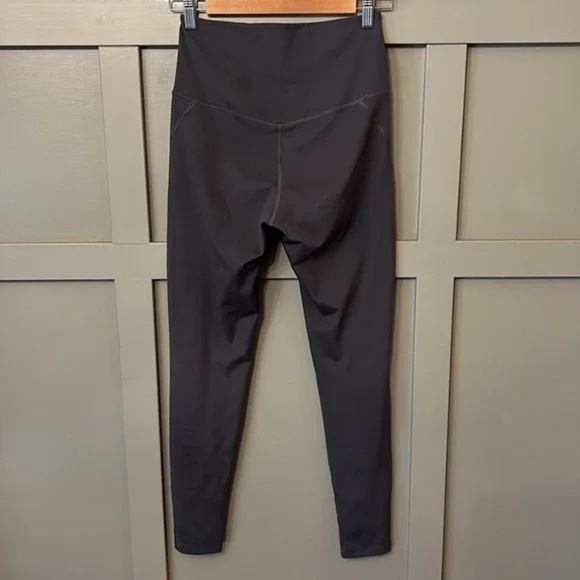 Girlfriend Collective Compressive High Rise Leggings Charcoal Gray Size Small - Picture 6 of 8